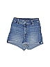 Divided by H&M Blue Denim Shorts Size 4 - photo 1