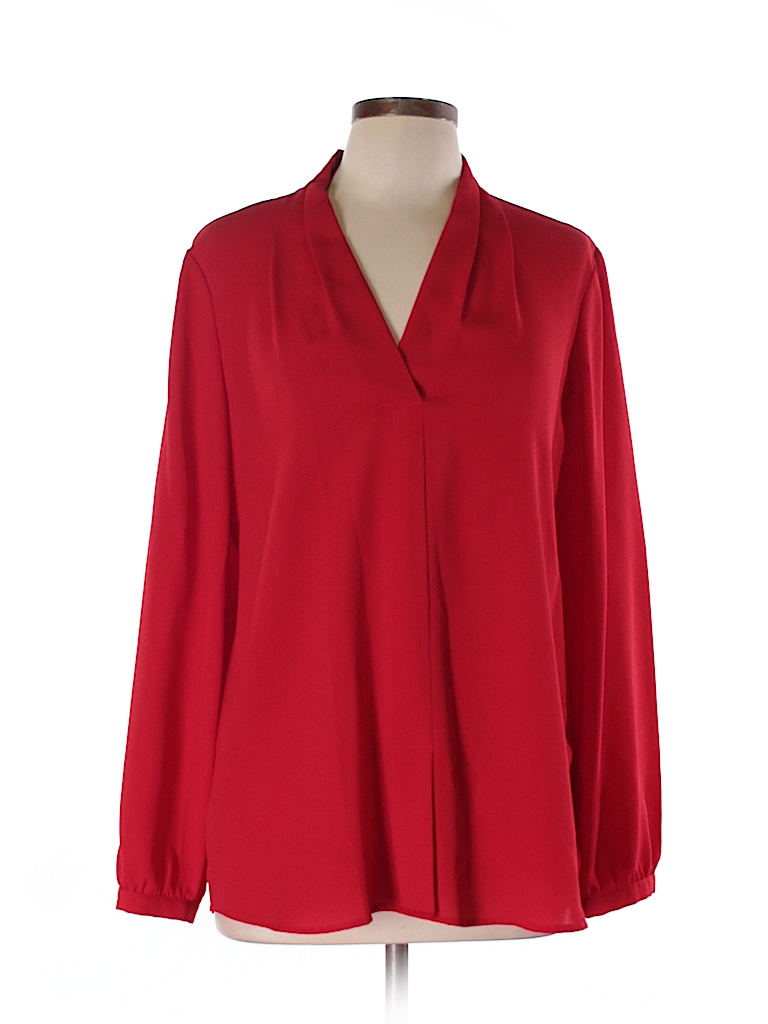 Cremieux Long Sleeve Blouse - 81% off only on thredUP