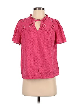 Ann Taylor Short Sleeve Blouse (view 1)