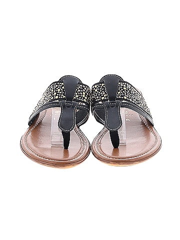 Italian shoemakers silver online sandals