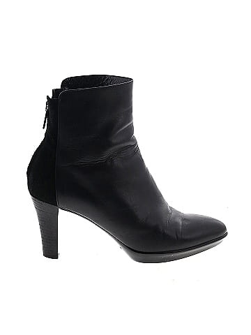 Aquatalia by Marvin K Solid Black Ankle Boots Size 8 1 2 74 off