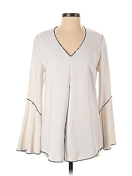 Derek Lam Collective White Flare Sleeve Top (view 1)