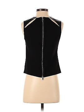 KF/KaufmanFranco Collective Leather Cutout Sleeveless Top (view 2)