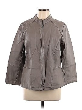 Alfani Faux Leather Jacket (view 1)