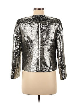 J.Crew Collection Faux Leather Jacket (view 2)