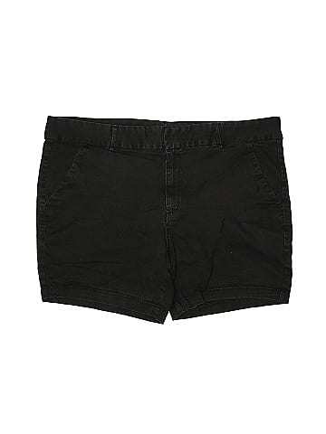 Black khaki 2025 shorts for girls