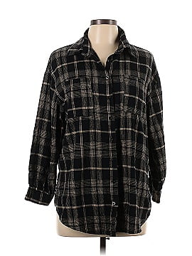 In the Style Long Sleeve Button-Down Shirt (view 1)