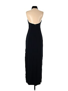 Badgley Mischka Two Tone High Neck Gown (view 2)