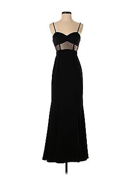 Fame And Partners Francesca Mesh Gown (view 1)