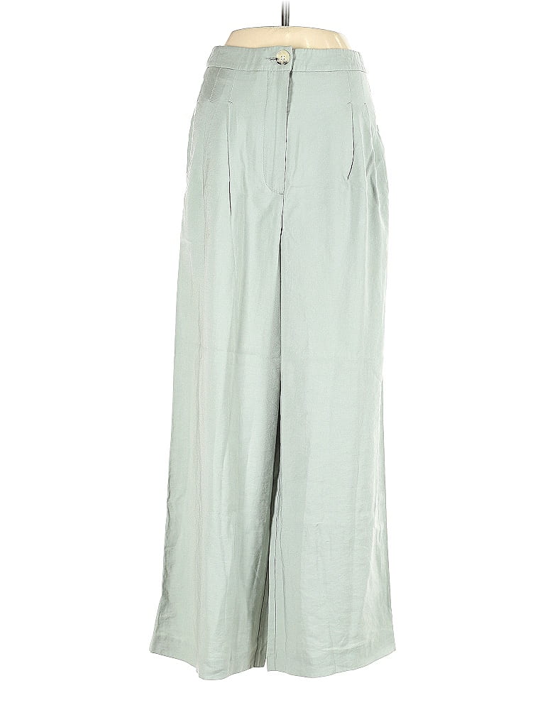 Topshop Solid Green Dress Pants Size 2 - 70% off | ThredUp