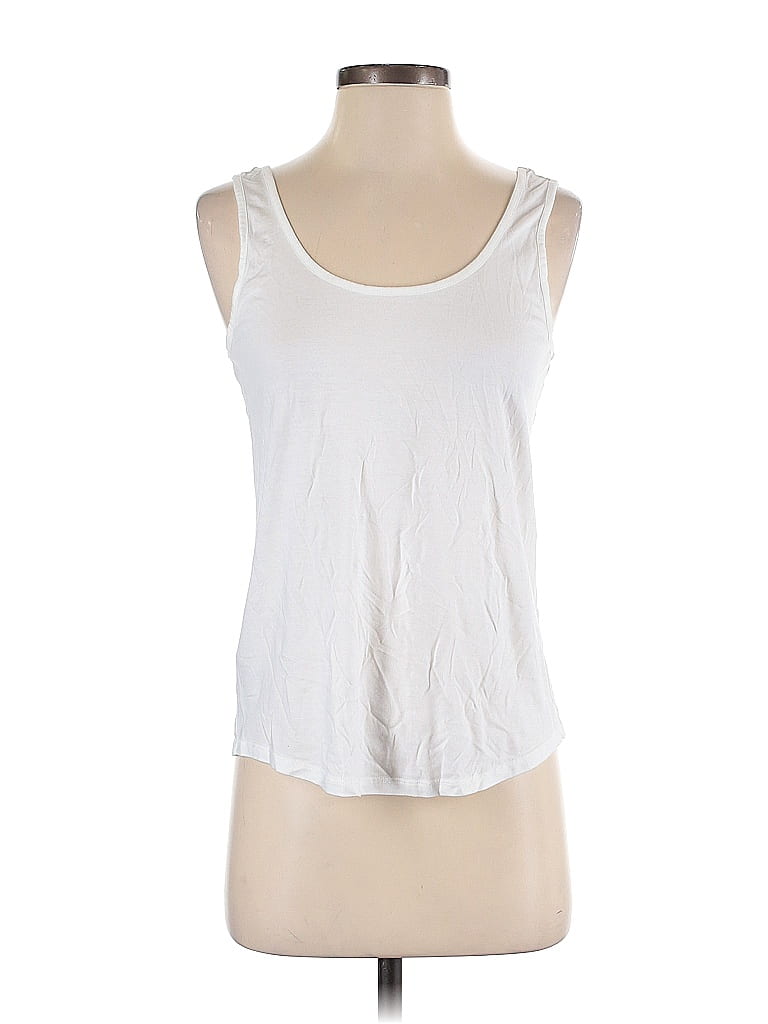 Massimo Dutti White Tank Top Size S - 76% off | ThredUp