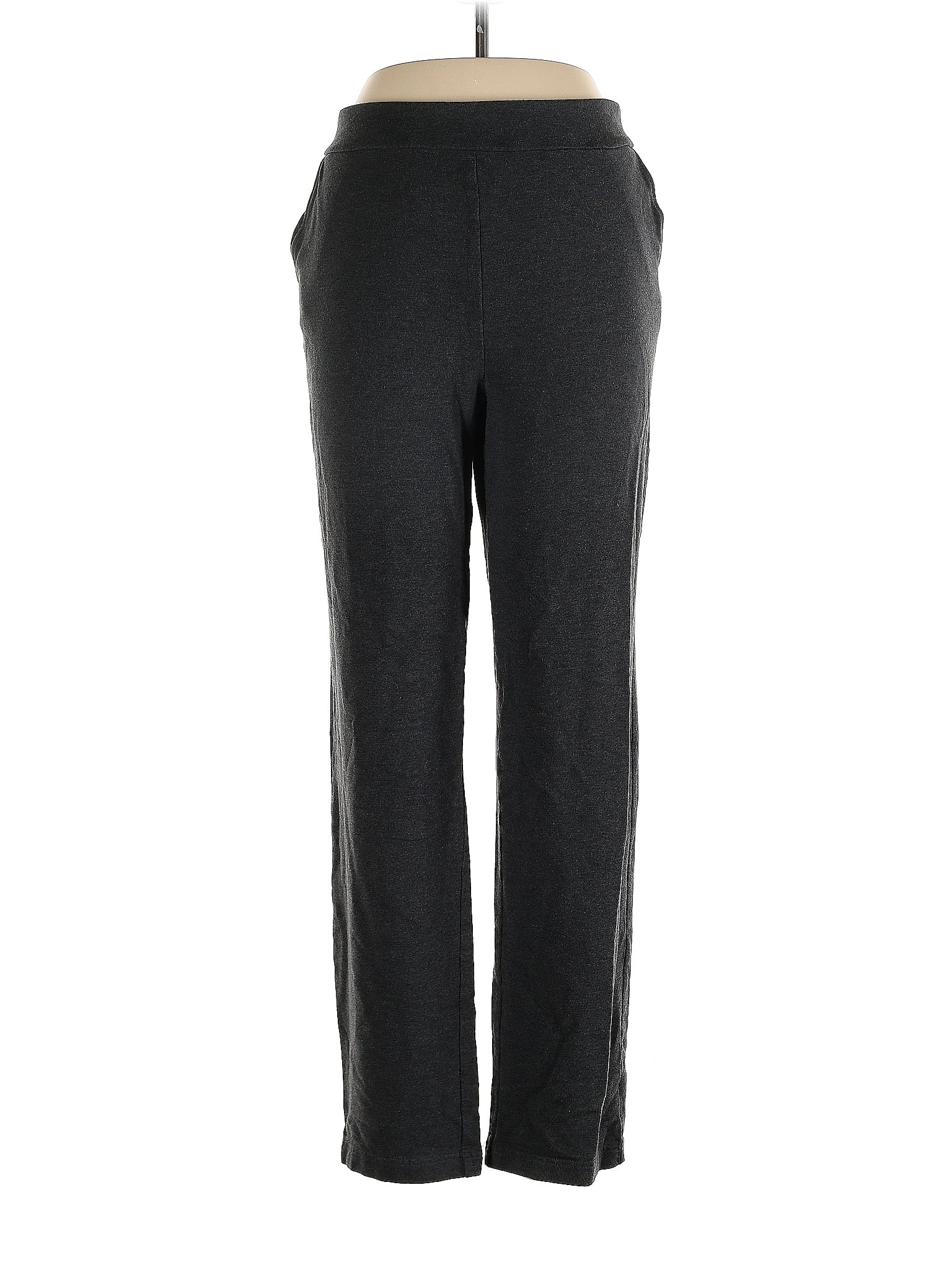 dalia Black Gray Dress Pants Size L - 60% off | thredUP