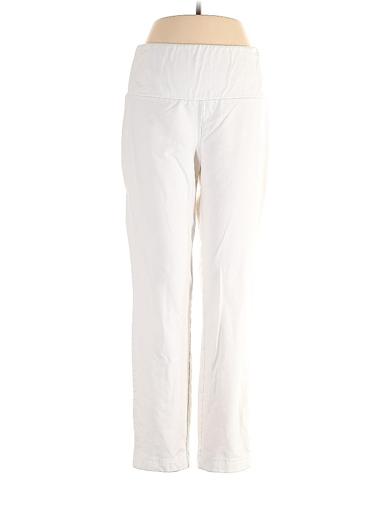 Women With Control Solid White Ivory Leggings Size M - 48% off | ThredUp