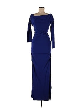 Nicole Miller Structured Off Shoulder Gown (view 1)