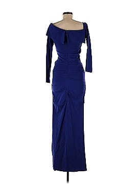 Nicole Miller Structured Off Shoulder Gown (view 2)
