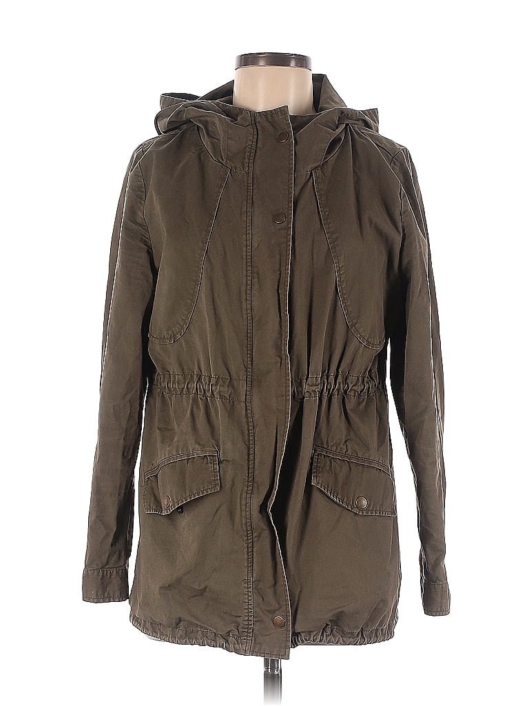 Love Tree 100% Cotton Solid Brown Jacket Size M - 60% off | thredUP