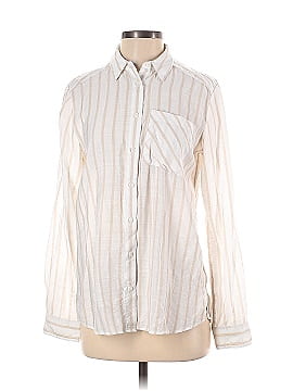 Express Long Sleeve Button-Down Shirt (view 1)