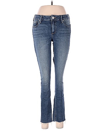 Lucky Brand Solid Blue Jeans Size 4 - 69% off
