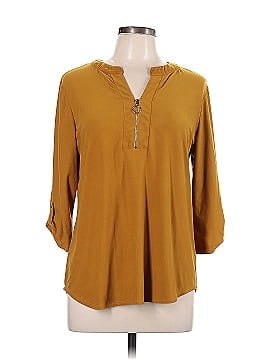 Perseption 3/4 Sleeve Blouse (view 1)