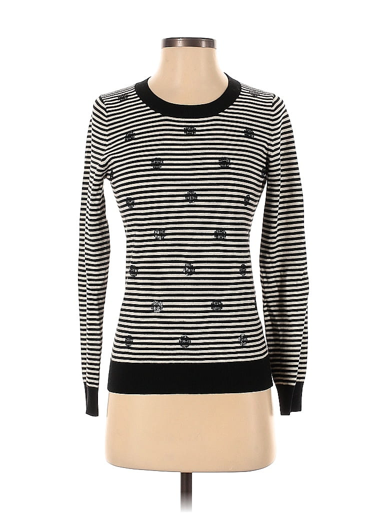 Banana Republic Stripes Black Pullover Sweater Size XS - photo 1