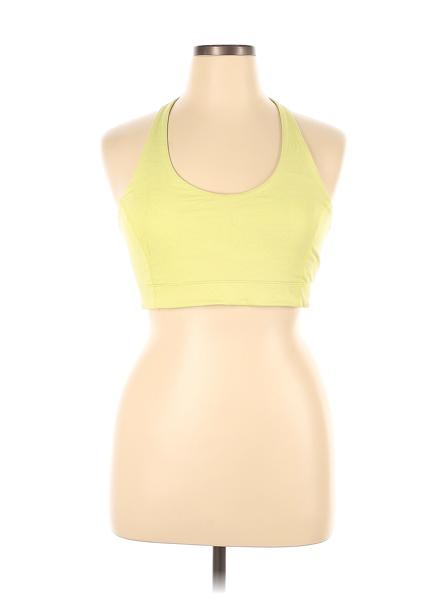 Outdoor voices women's doing things sports bra size XL sunshine yellow