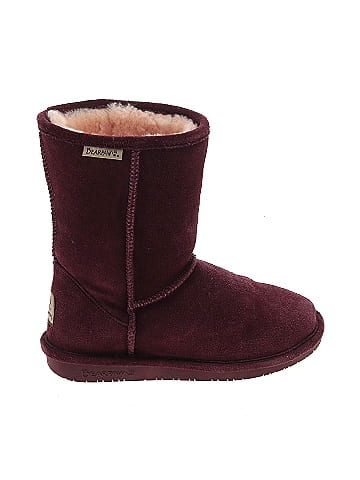 Bearpaw 2025 boots burgundy