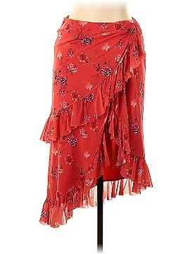 FUZZI Coral Floral Skirt (view 1)