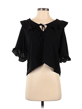 Topshop Short Sleeve Blouse (view 1)