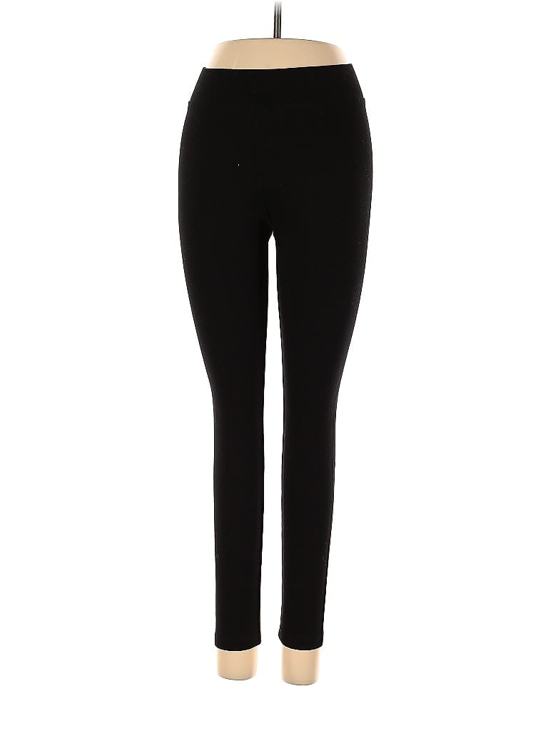 Pre-owned Lou & Grey Leggings In Black