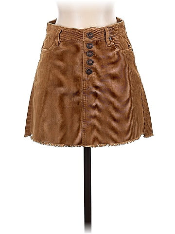 Sky and Sparrow Denim Skirt (view 1)