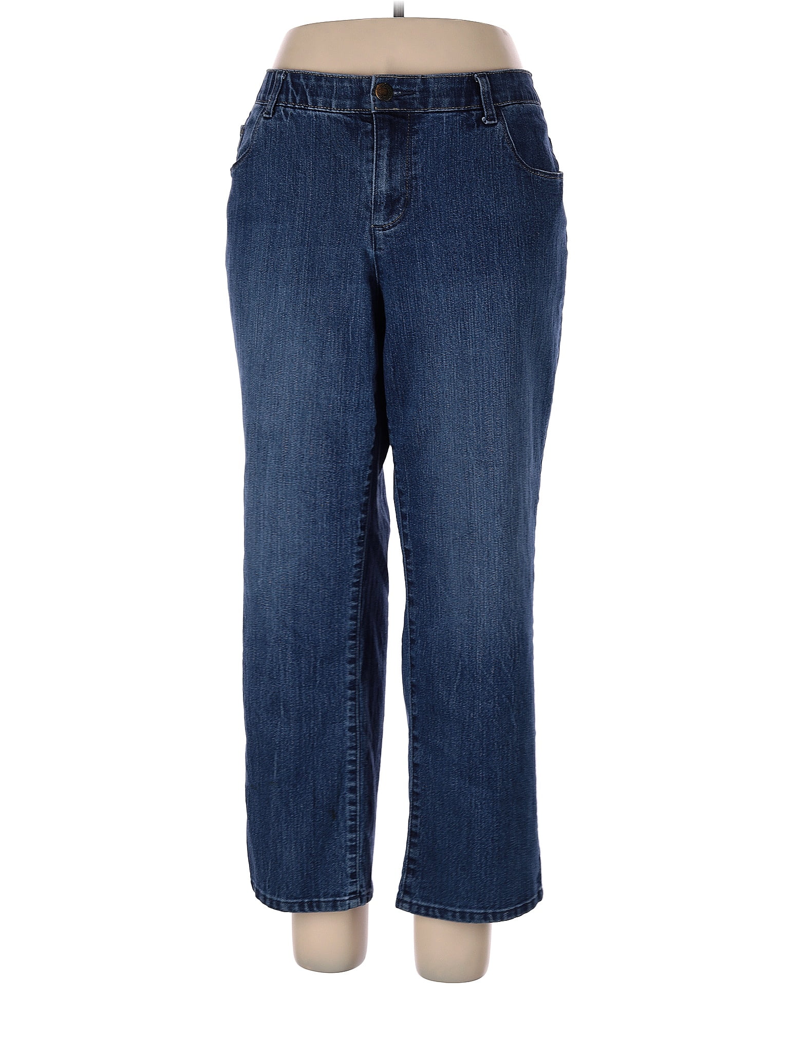 Cj Banks Blue Jeans Size 20 (Plus) - 61% off | thredUP