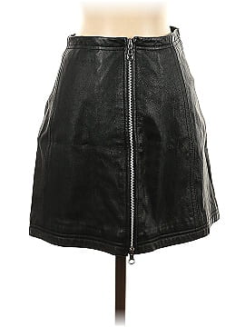 MAXIMA Leather Skirt (view 1)