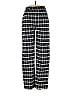 Hollister Plaid Argyle Checkered-gingham Grid Black Casual Pants 24 Waist - photo 1