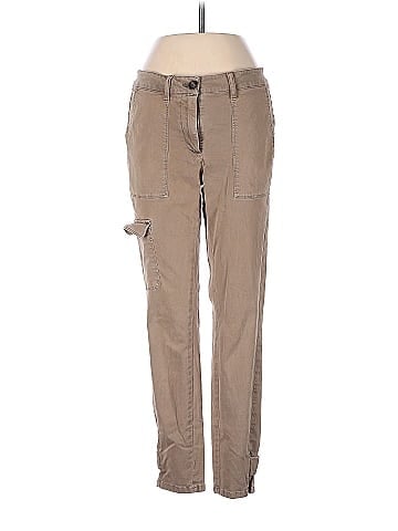 J.Jill Solid Tan Casual Pants Size 2 - 75% off