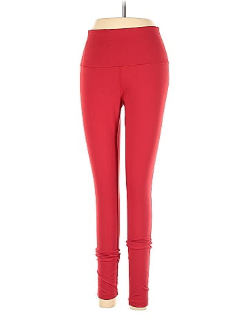 zella red leggings