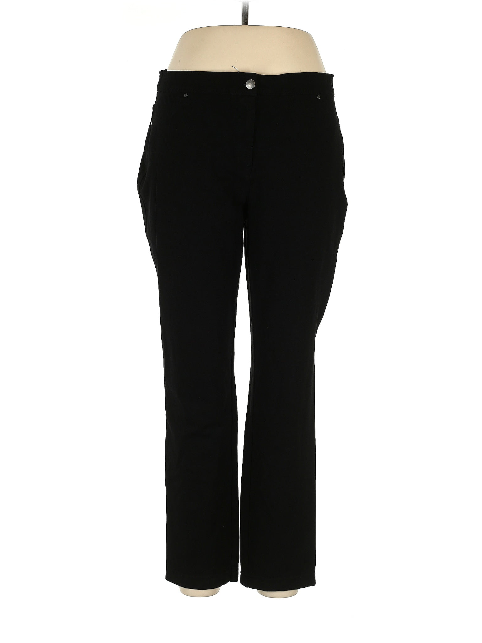 Chico's Polka Dots Black Casual Pants Size Lg (2) - 81% off | ThredUp