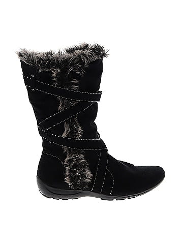 natural soul black boots