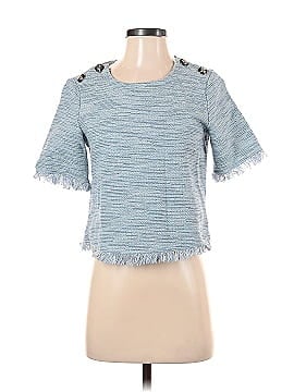 Trf Denim Rules Short Sleeve Blouse (view 1)