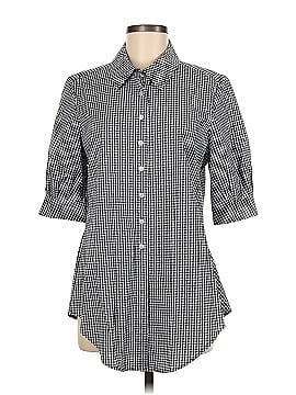 Neiman Marcus 3/4 Sleeve Button-Down Shirt (view 1)