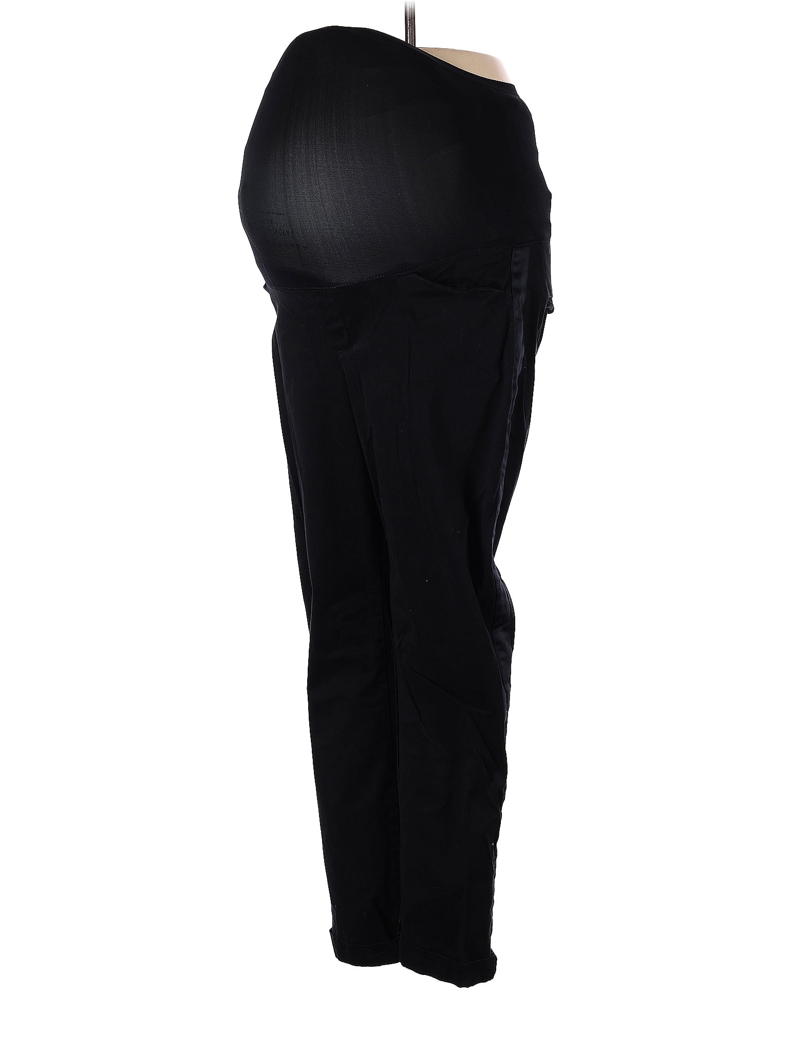 Gap Maternity Solid Black Leggings Size 6 Maternity 40 Off Thredup