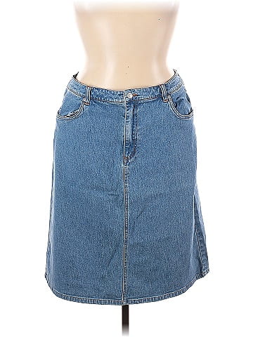 Drawstring denim clearance skirt size 18