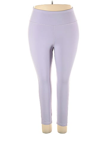 Active by Old Navy Solid Lavender Purple Leggings Size XXL (Tall) - 47% off