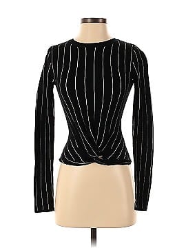 Victor Glemaud Pinstripe Knot Front Top (view 1)
