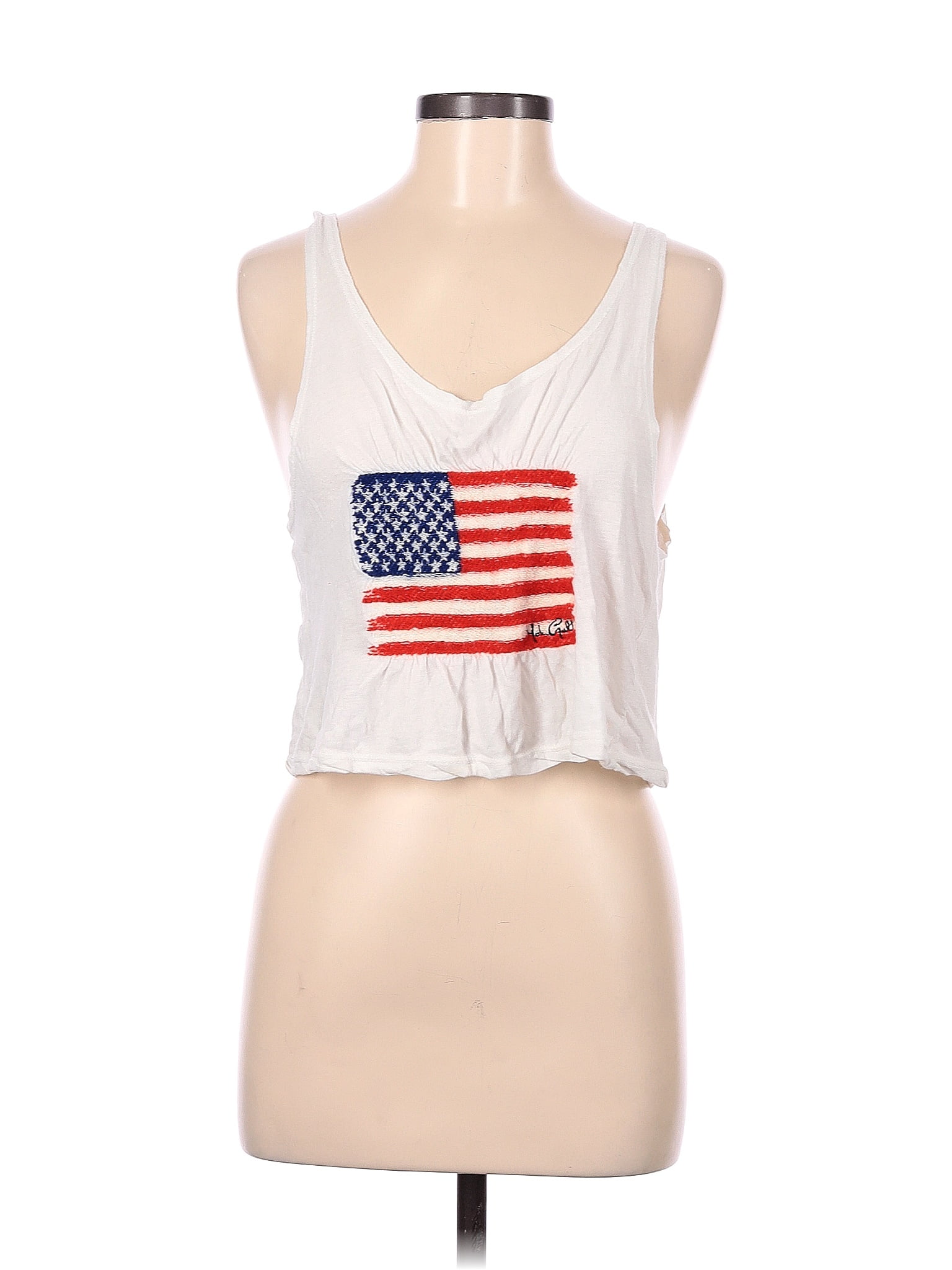 Brandy Melville White Tank Top One Size - 42% off