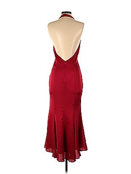 Fame And Partners Vania Plunge Halter Gown (view 2)