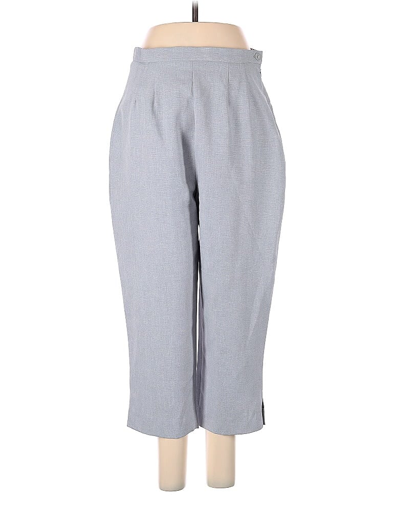 Lew Magram 100% Polyester Gray Dress Pants Size 8 - photo 1