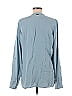 JoFit 100% Lyocell Blue Long Sleeve Button-Down Shirt Size M - photo 2
