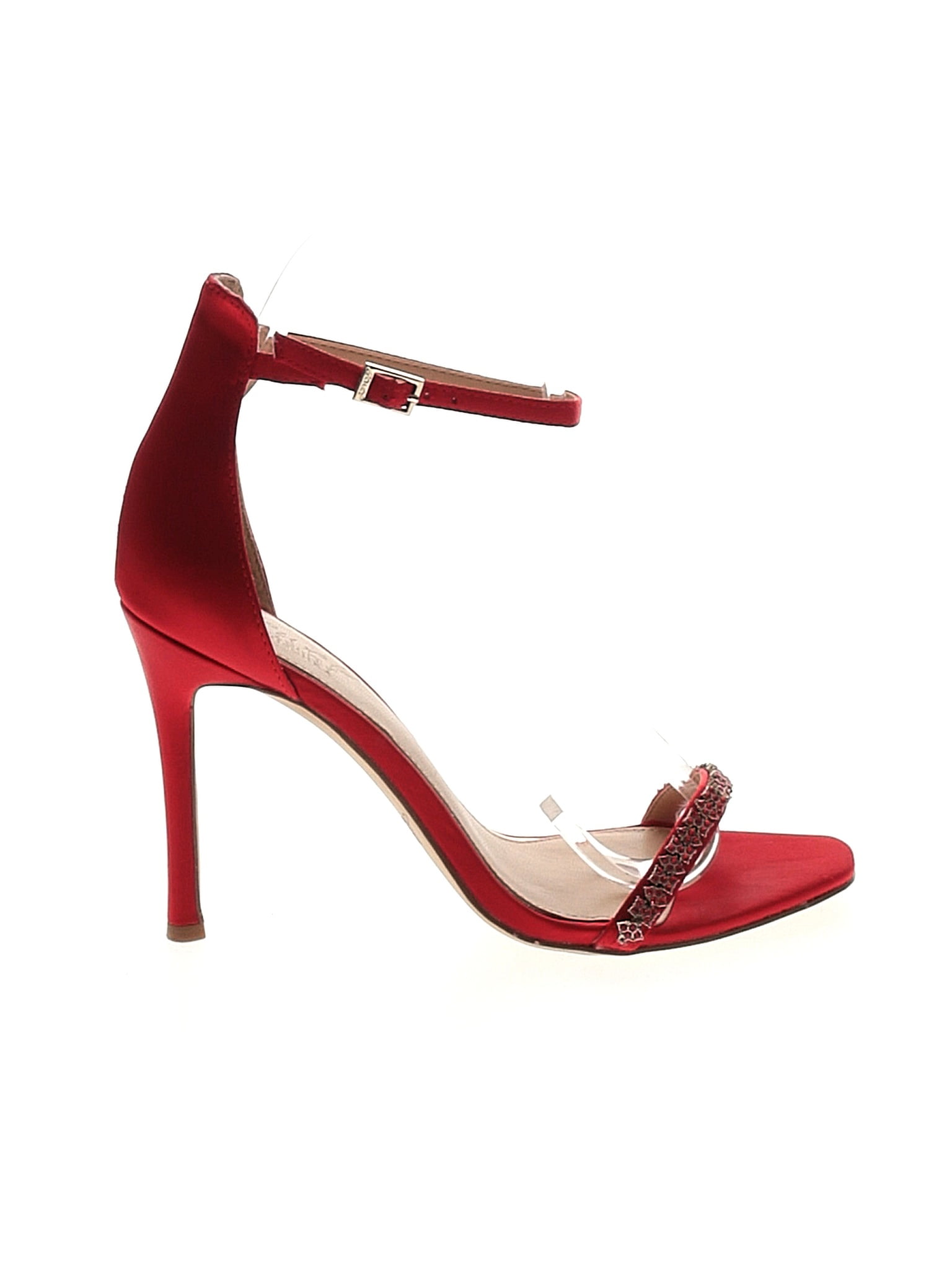 badgley mischka red heels