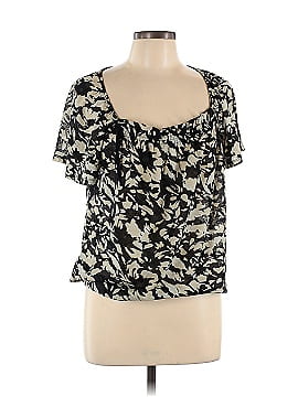 New York & Company Short Sleeve Blouse (view 1)