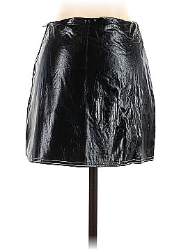 Necessitees Faux Leather Skirt (view 2)